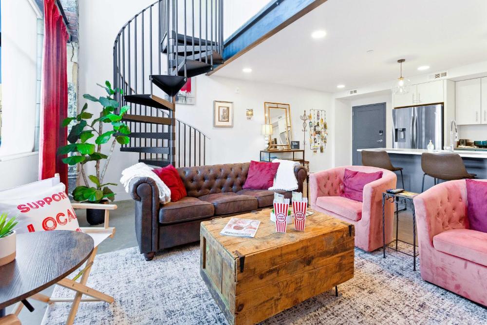 Two-Bedroom Loft Apartment interior